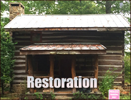 Historic Log Cabin Restoration  Jamestown, Kentucky